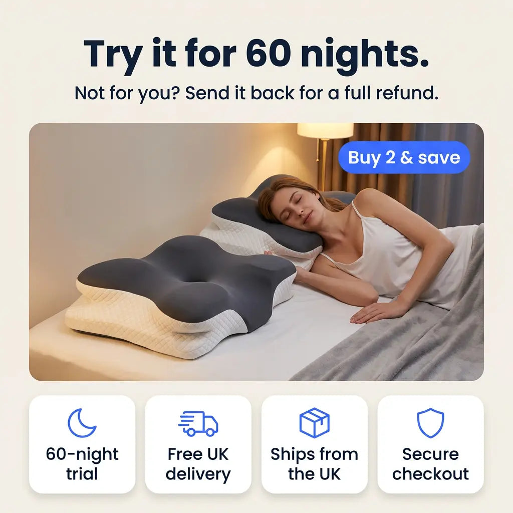 ARIA - Ergonomic Butterfly Pillow