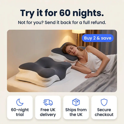 ARIA - Ergonomic Butterfly Pillow
