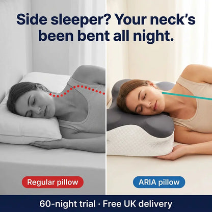 ARIA - Ergonomic Butterfly Pillow